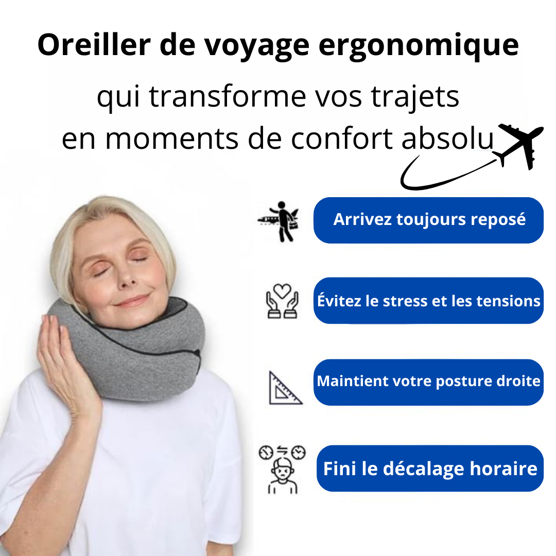 LOJAIR™ — Oreiller de voyage